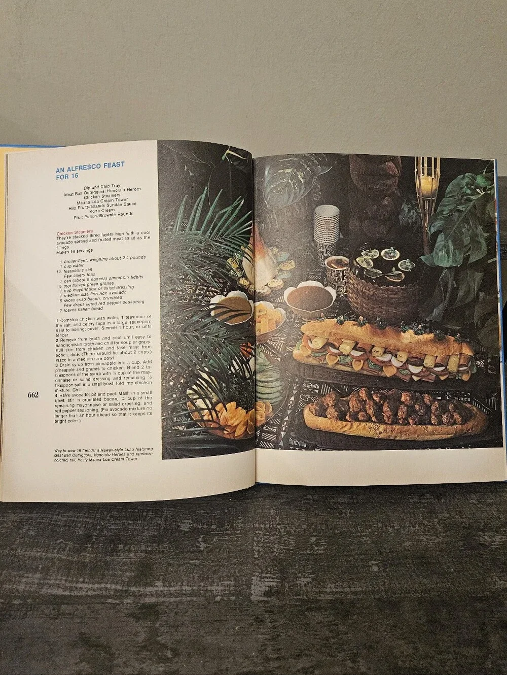 Vintage 1972 Family Circle Illustrated Library of Cooking Volume 6 Hardcover